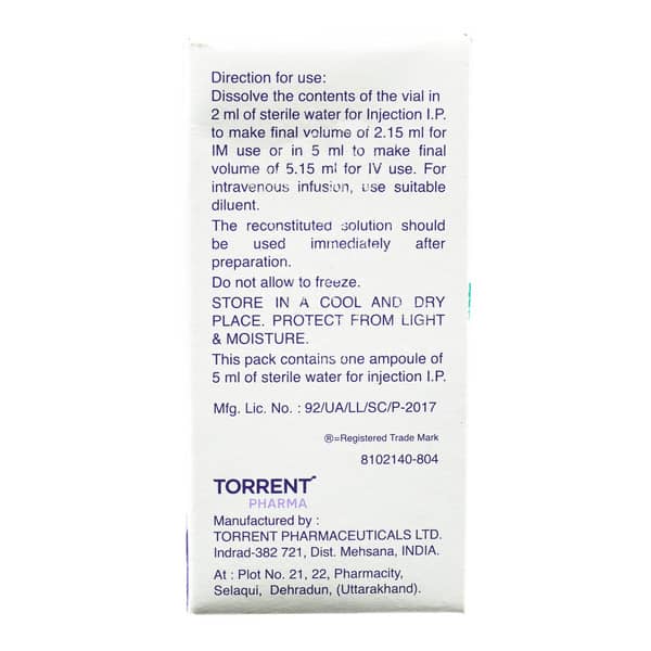 Ampoxin 250Mg Dry Vial Of 1 Powder For Injection
