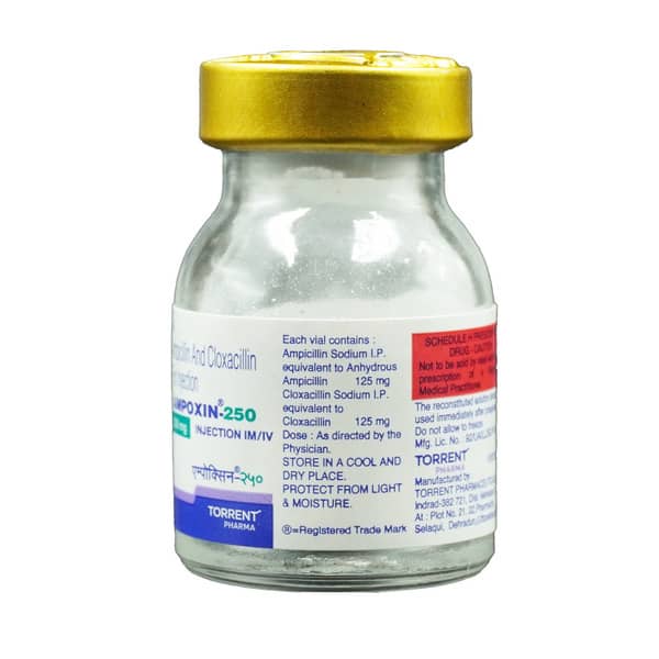 Ampoxin 250Mg Dry Vial Of 1 Powder For Injection