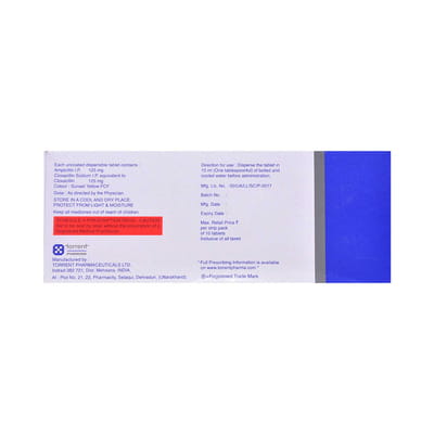 Ampoxin Kid 125mg Strip Of 10 Tablets