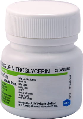 Angispan Tr 6.5mg Bottle Of 25 Capsules