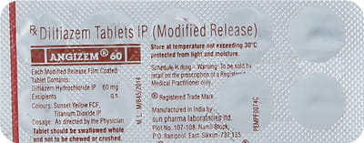 Angizem 60mg Tablet