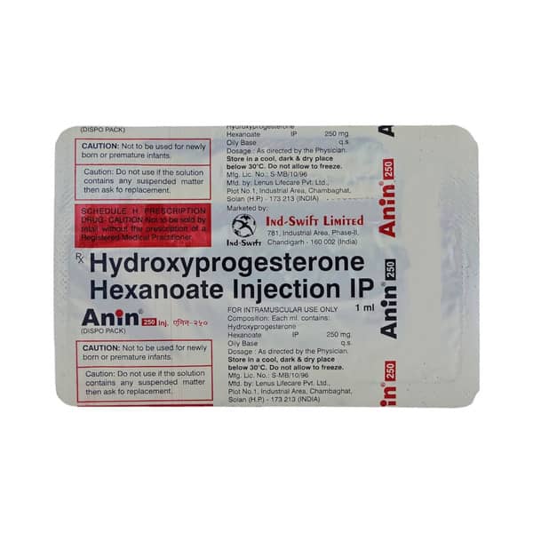 Anin 250mg Vial Of 1ml Injection