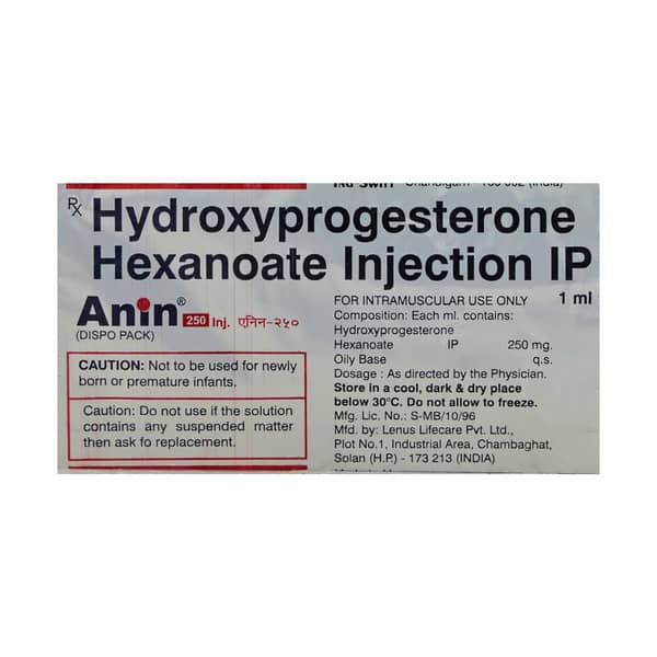 Anin 250mg Vial Of 1ml Injection
