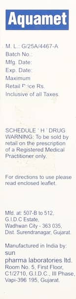 Aquamet Bottle Of 12ml Nasal Spray