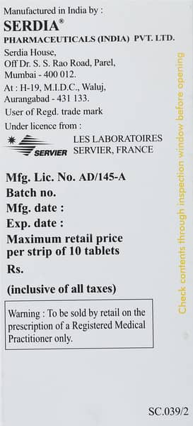 Arcalion Strip Of 10 Tablets