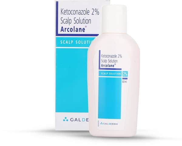 Arcolane 2% Bottle Of 60ml Scalp Solution