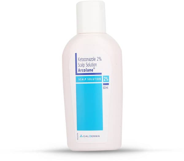 Arcolane 2% Bottle Of 60ml Scalp Solution