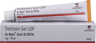 A Ret 0.05% Tube Of 20gm Gel