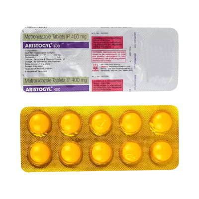 Aristogyl 400mg Strip Of 10 Tablets