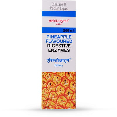 Aristozyme Pineapple Flavour Bottle Of 200ml Oral Liquid