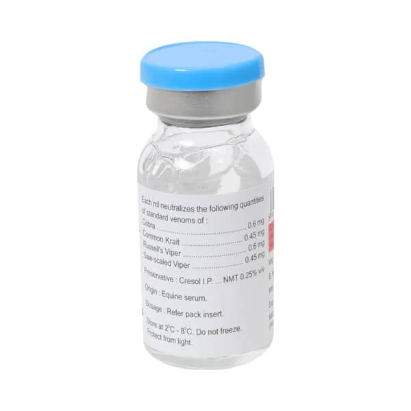 Asvs (Snake Venom Antiserum) Dry Vial Of 1 Powder For Injection