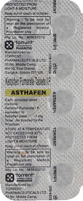 Asthafen Strip Of 10 Tablets