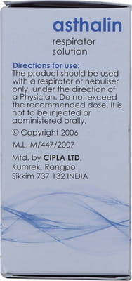 Asthalin Respirator Solu 15ml
