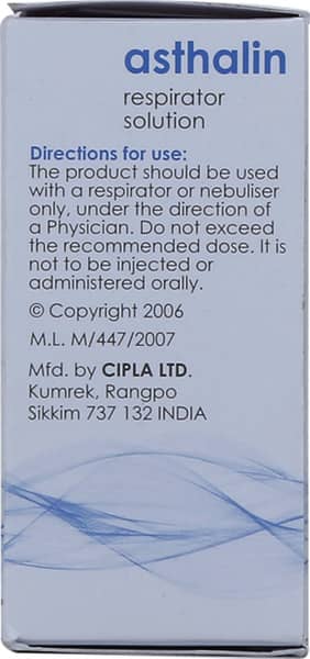 Asthalin Respirator Solution