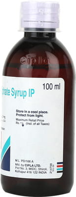 Asthalin Bottle Of 100ml Syrup