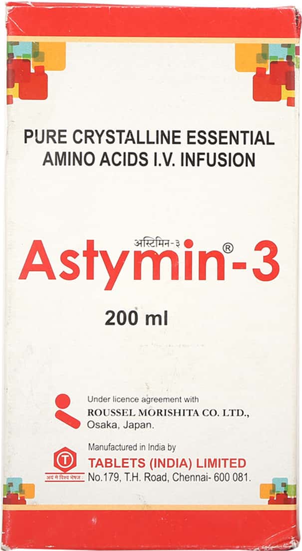 Astymin-3 200ml Infusion: Uses, Side Effects, Price & Dosage | PharmEasy