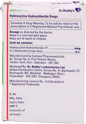 Atarax 6mg Drops 15ml