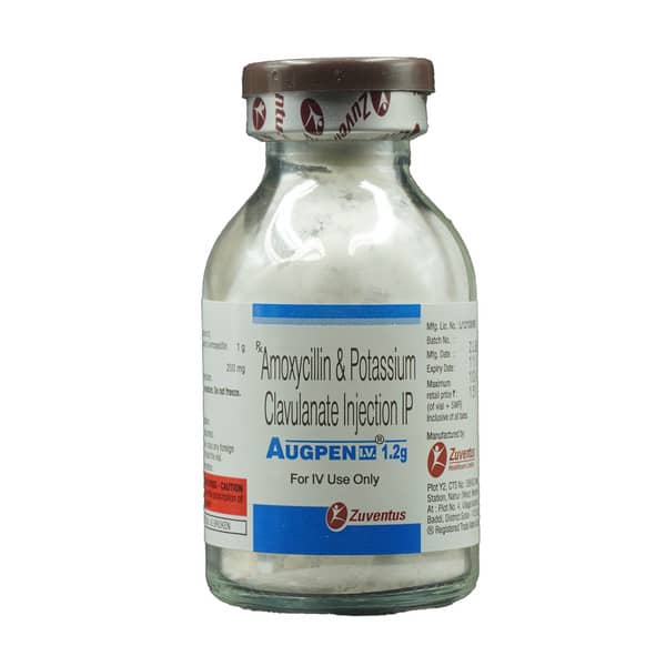 Augpen 1.2gm Dry Vial Of 1 Powder For Injection