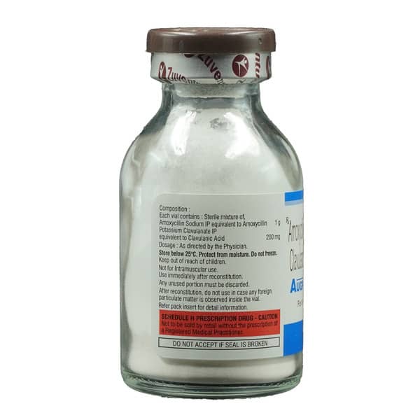 Augpen 1.2gm Dry Vial Of 1 Powder For Injection