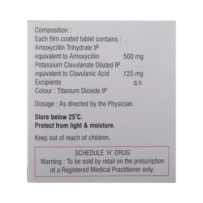 Augpen Bid 625mg Strip Of 6 Tablets