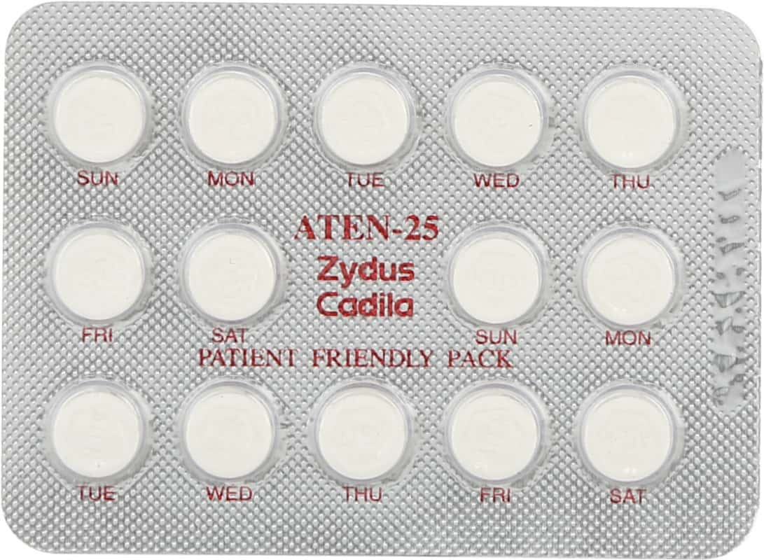 aten 25mg tablet