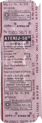 Atenij 50mg Tablet
