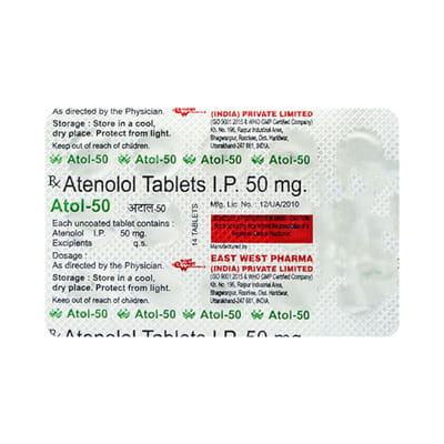 Atol 50mg Strip Of 14 Tablets