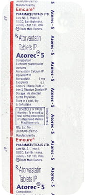 Atorec 5mg Tablet