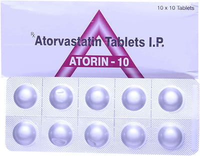 Atorin 10mg Strip Of 10 Tablets
