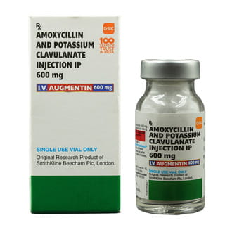 Augmentin 600mg Powder For Injection