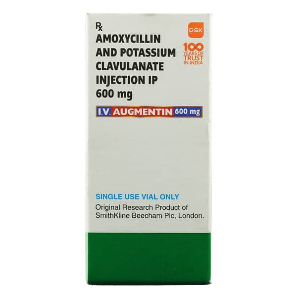 Augmentin 600mg Powder For Injection
