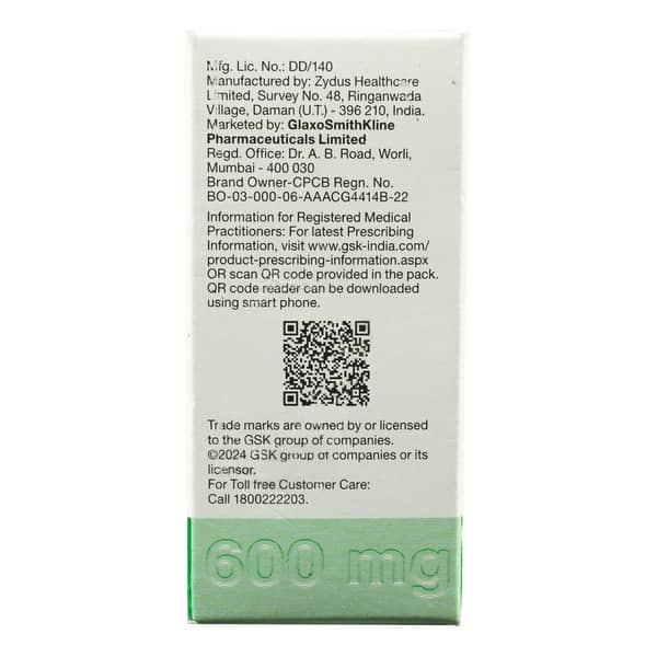 Augmentin 600mg Powder For Injection