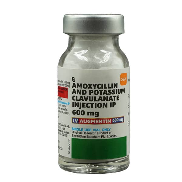 Augmentin 600mg Powder For Injection