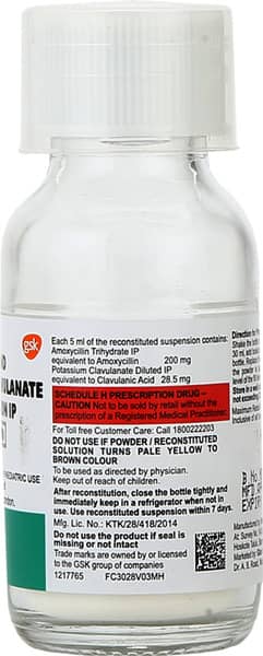 Augmentin Duo Dry Suspension