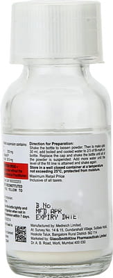 Augmentin Duo Bottle Of 30ml Dry Suspension