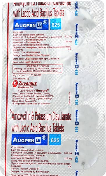 Augpen LB 625 Tablet