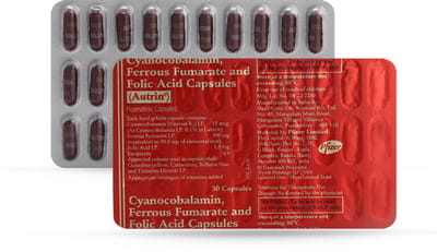 Autrin Strip Of 30 Capsules