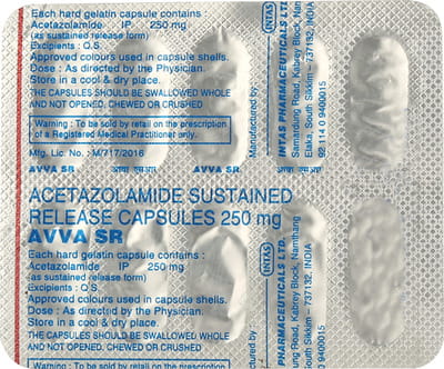Avva 250mg Sr Strip Of 10 Capsules