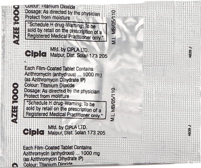 Azee 1gm Strip Of 1 Tablet