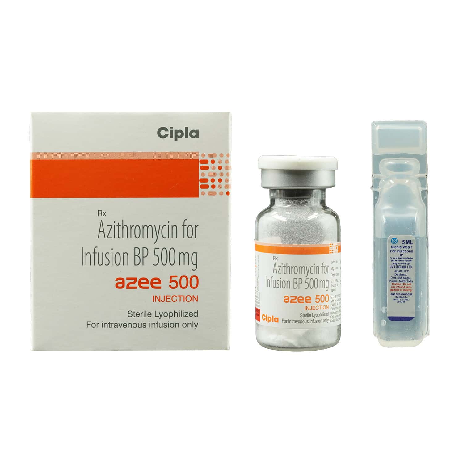 Azee 500 MG Powder For Injection (1): Uses, Side Effects, Price ...