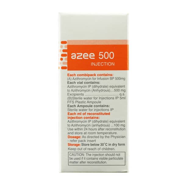 Azee 500mg Dry Vial Of 1 Powder For Injection