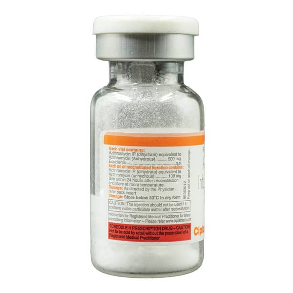 Azee 500mg Dry Vial Of 1 Powder For Injection