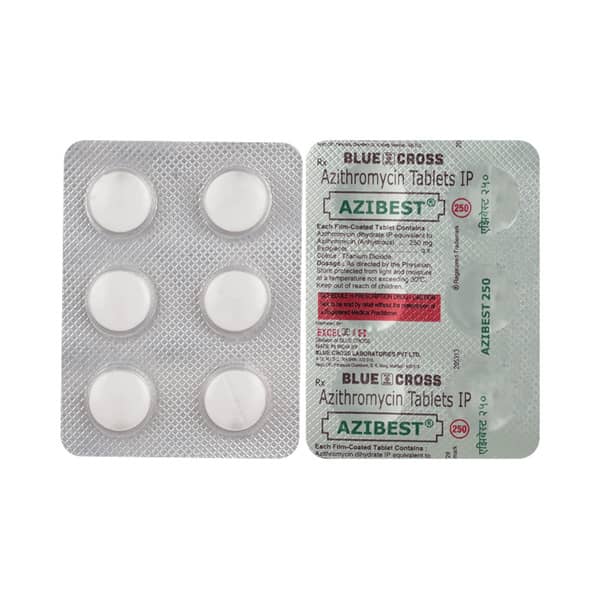Azibest 250mg Tablet