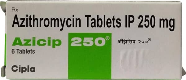 Azicip 250 Tablet