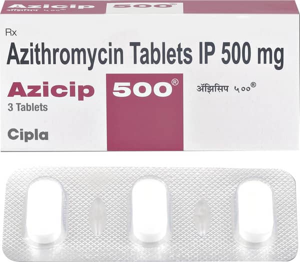 Azicip 500 Tablet