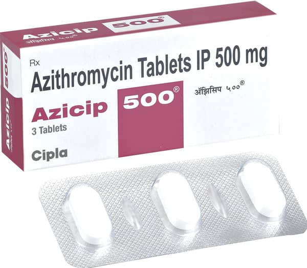 Azicip 500 Tablet