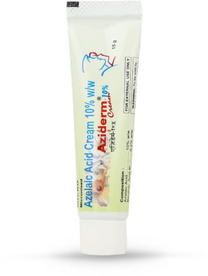 Aziderm 10% Tube Of 15gm Cream