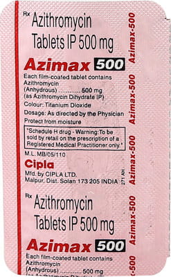 Azimax 500mg Strip Of 3 Tablets