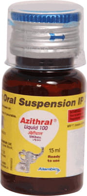Azithral 100mg Bottle Of 15ml Liquid