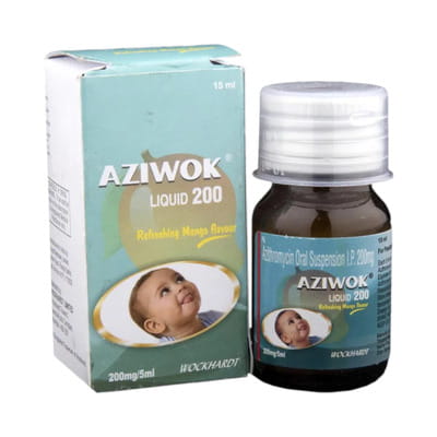 Aziwok 200mg Mango Flavour Liquid 15ml